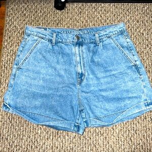 American Eagle Outfitters Light Blue Jean Shorts